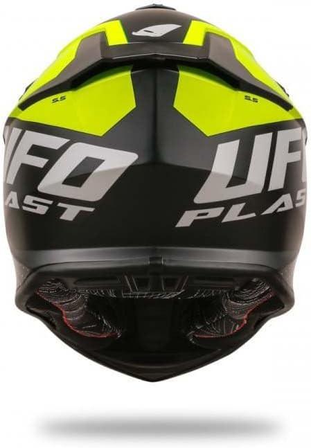 Productafbeelding Ufo Plast INTREPID helm zwart/geel L (L)
