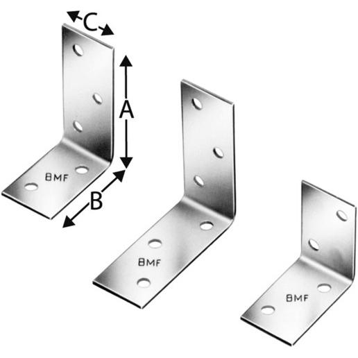 Simpson Sst, Baubeschläge + Holzverbinder, Winkelverbinder (Winkelverbinder, 1 Stk.)