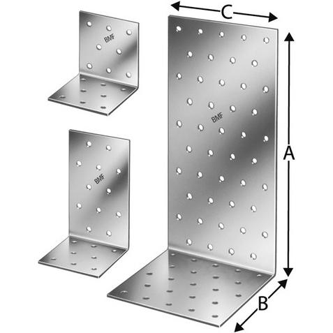 Simpson Sst, Baubeschläge + Holzverbinder, Winkelverbinder (Winkelverbinder, 1 Stk.)