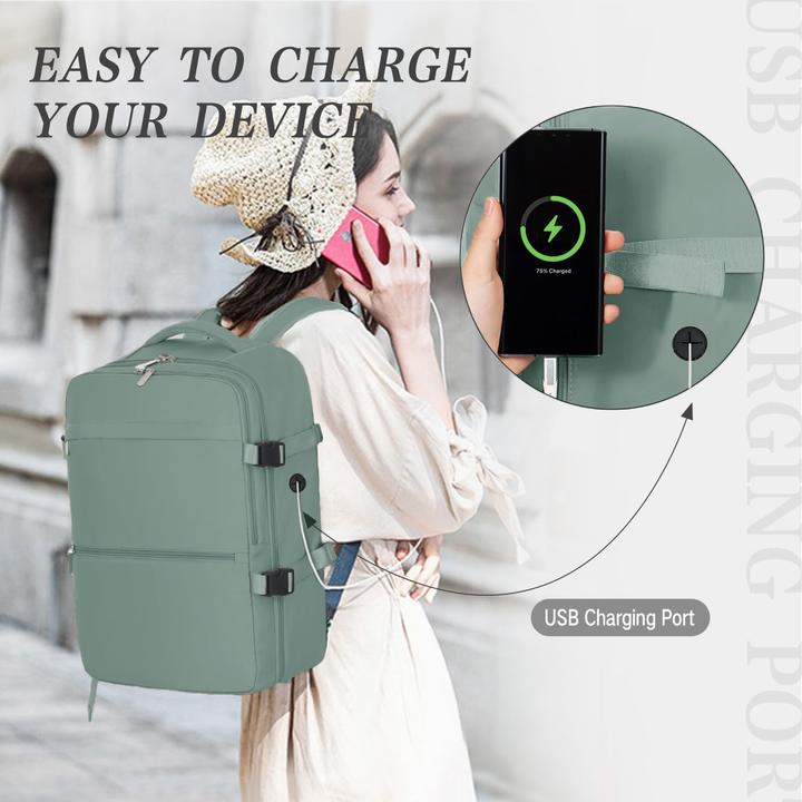 Image du produit Only-Bags.Store Sac à dos bagage à main Voyage en avion Sac à dos bagage à main Sac à dos de voyage (20 l)