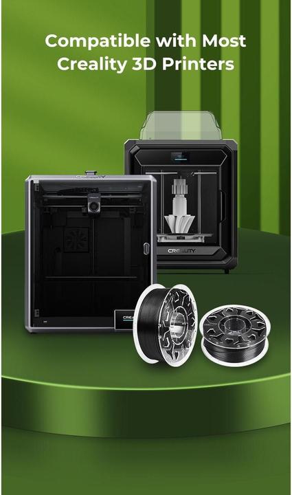 Produktbild Creality Filament (ASA, 1.75 mm, 1000 g, Schwarz)