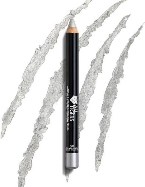 Actual product image All Tigers Eyeshadow - 301 SILVER GREY (Silver)