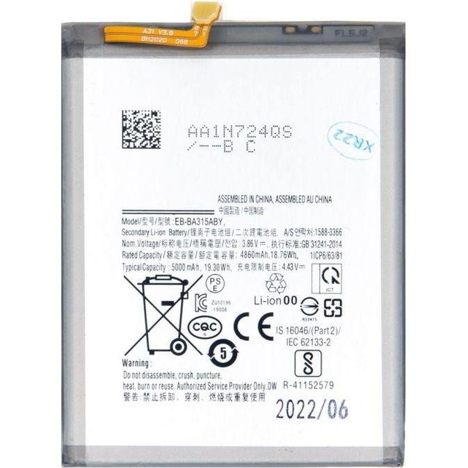 Samsung EB-BA315ABY Battery for Li-Ion 5000mAh (OEM), Smartphone Akku