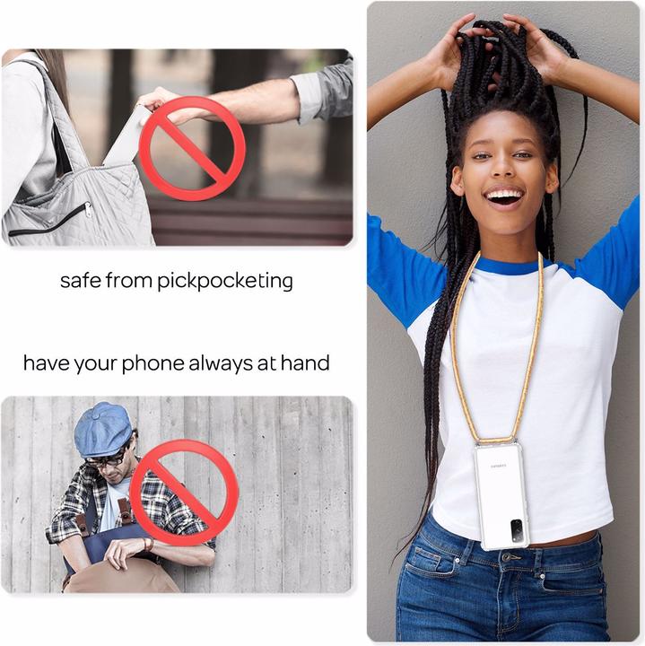 Actual product image Nalia Case with Chain