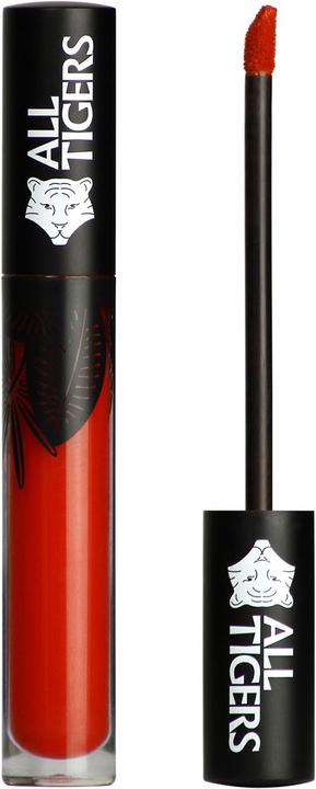 Actual product image All Tigers Liquid Lipstick - Matte 886 ORANGE RED (Orange, Red)
