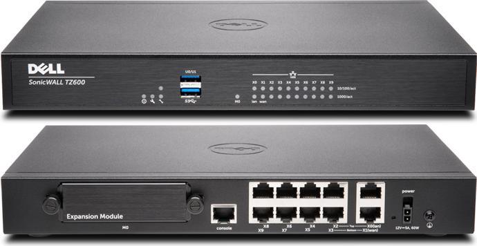 Actual product image SonicWall TZ-600 Total Secure