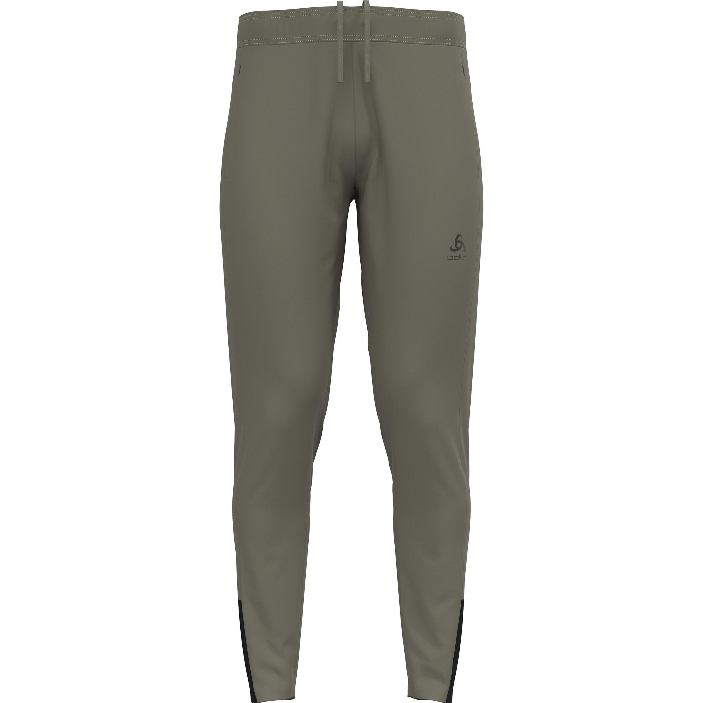 Odlo, Herren, Langlaufhose, Zeroweight Pants (L), Grün, L