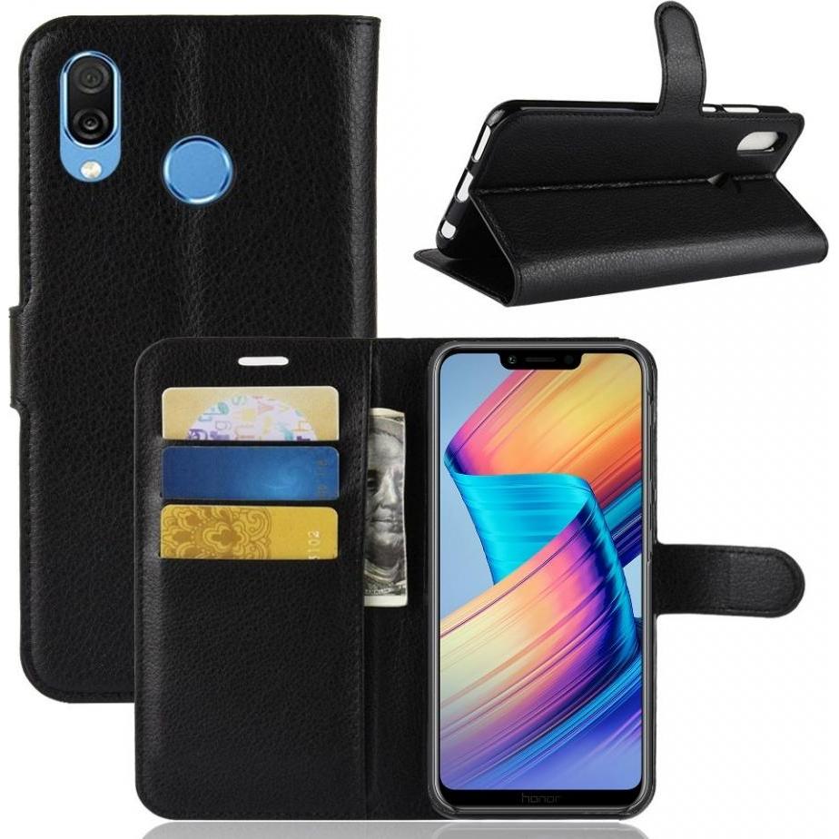 Thumbnail - Screenguard Honor Play Leather Guard Lederhülle (Honor Play), Smartphone Hülle, Schwarz