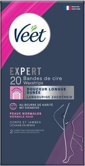 Veet Expert Wax Strips für normale Haut 20 M (20 x)