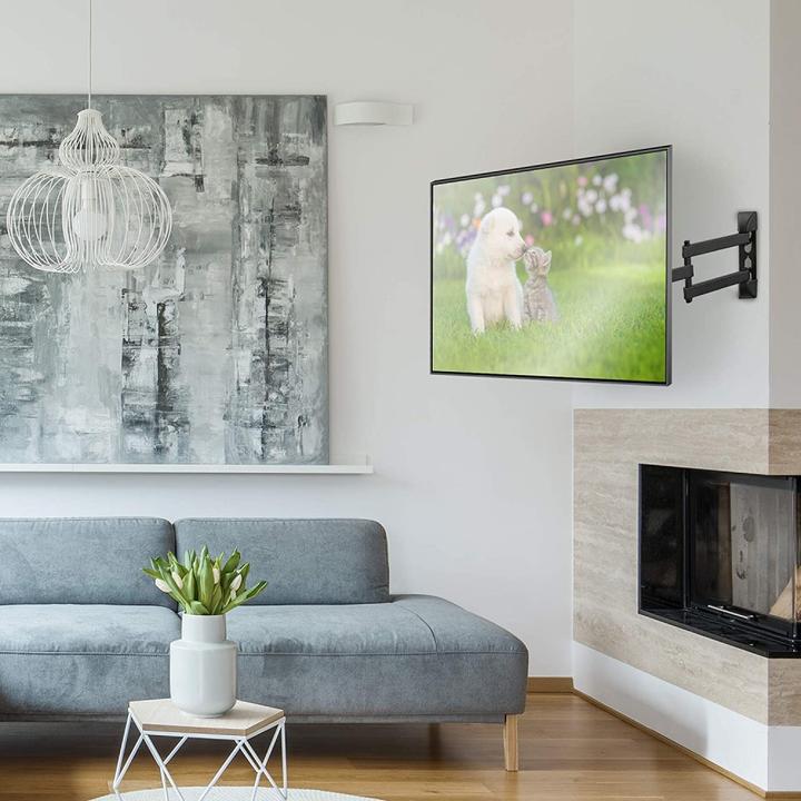 Produktbild Techly Klammer für LCD-Display - Schwarz - Bildschirmgrösse: 81.3-139.7 cm (32"-55") (Wand, 30 kg, 32" - 55")