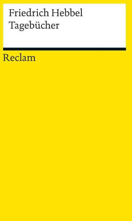 Produktbild Tagebücher (Deutsch, Anni Meetz, Friedrich Hebbel, Wolfgang Ranke, 2013)