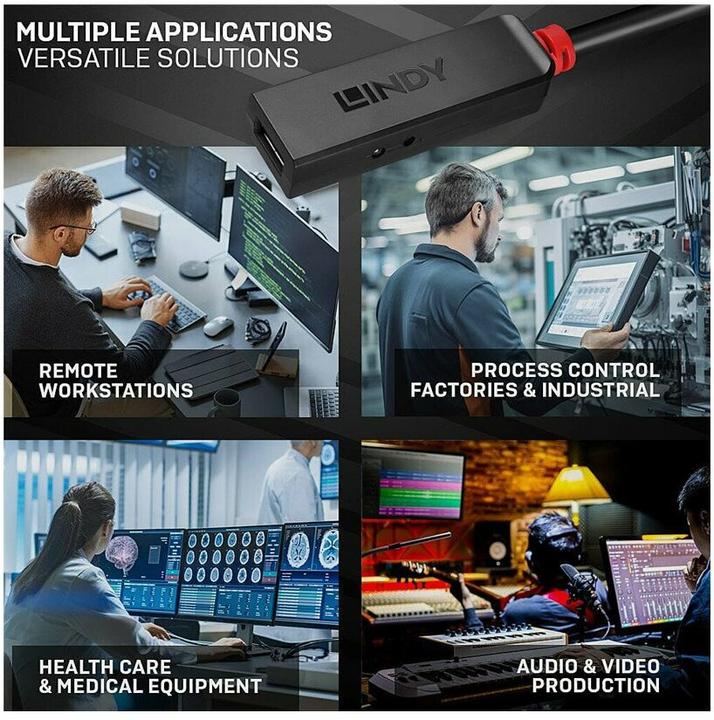 Produktbild Lindy 5m USB 3.0 Active Extension (5 m, USB 3.2 Gen 1)