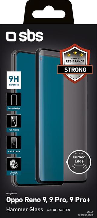 Produktbild SBS TESCR4DOPR9 (1 Stk., OPPO Reno 10, Oppo Reno 9, OPPO Reno 9 Pro+)