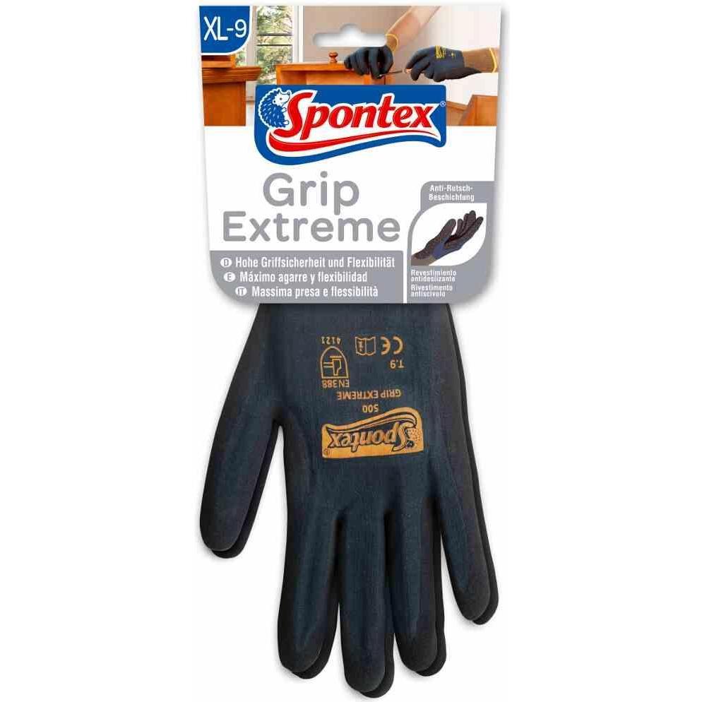 Spontex, Schutzhandschuhe, Grip Extreme Handschuhe 9-9,5 (9)