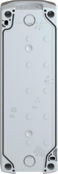 Actual product image Schneider Electric Pushbutton housing 22mm 5 hole gray