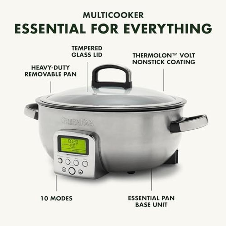 Image du produit Greenpan Omni Cooker Acier inoxydable