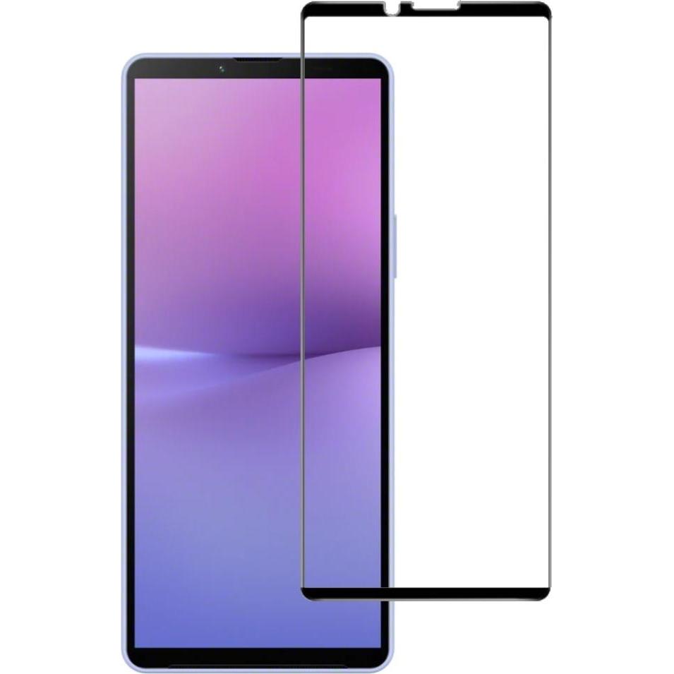 Screenguard Sony Xperia 10 V Full Screen Panzerglas Schutzfolie 2.5D 9H (1 Stück, Sony Xperia 10 V), Smartphone Schutzfo...