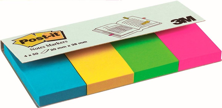 Actual product image Post-it page marker (20 x 38 mm)