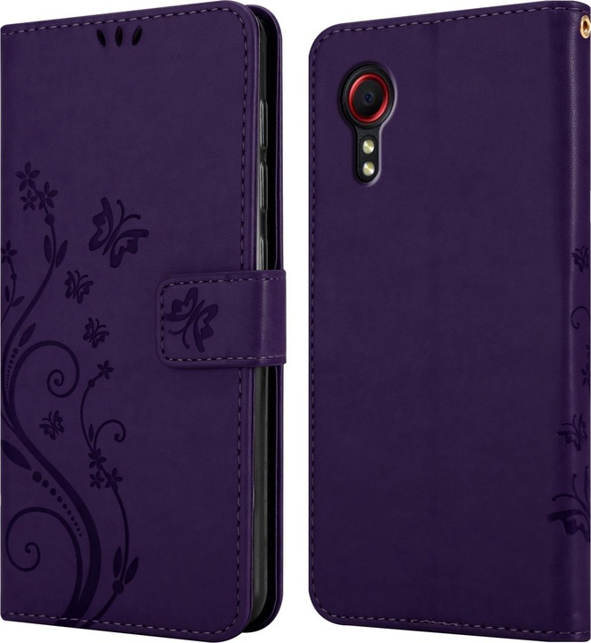 Actual product image Cadorabo Case Flower Book (Samsung Galaxy Xcover 5)