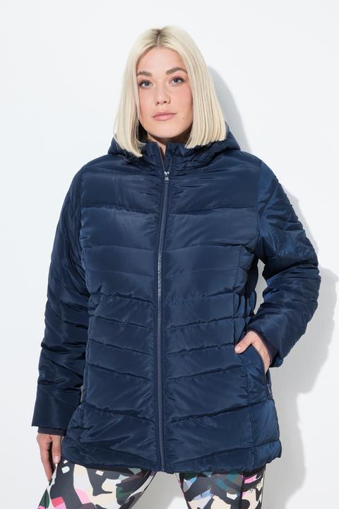 Produktbild Ulla Popken HYPRAR Steppjacke, Kapuze, wasserabweisend (54)