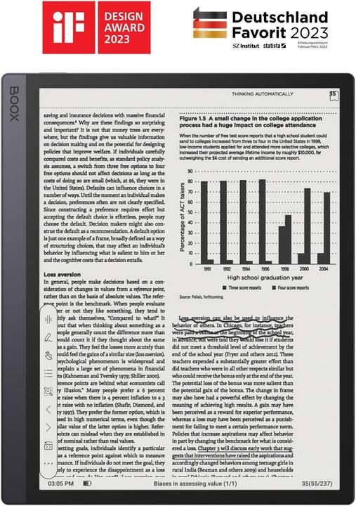 Immagine prodotto Onyx Boox Tab Ultra (10.30", 128 GB, senza pubblicità)