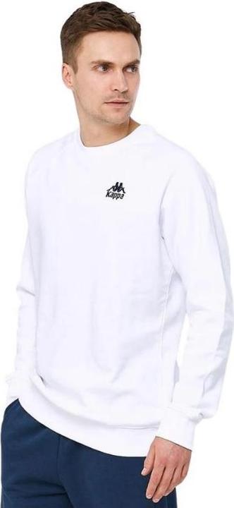 Produktbild Kappa Herren Taule Sweatshirt weiss 705421 001 2XL (XXL)