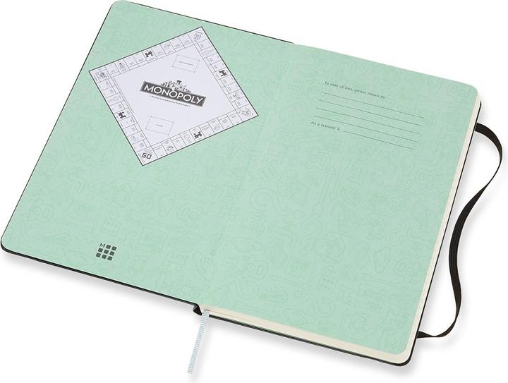Image du produit Moleskine MONOPOLY - Carnet de notes (A5, Quadrillé, Couverture rigide)