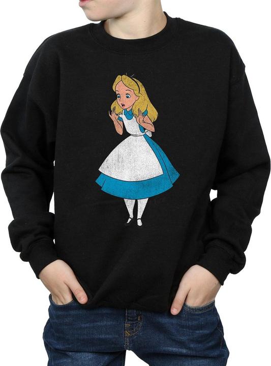 Actual product image Disney Boys Alice In Wonderland Classic Alice Sweatshirt (128)