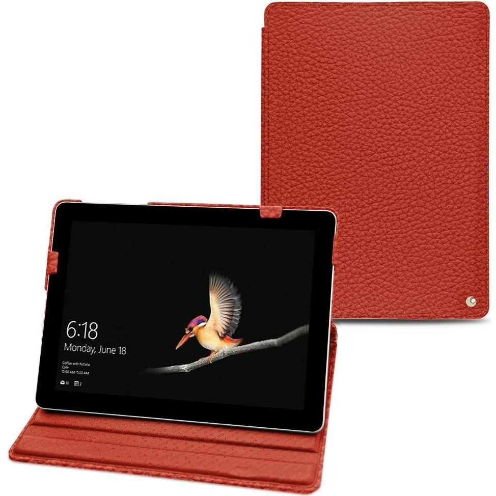Noreve Lederschutzhülle (10", Microsoft), Notebooktasche, Orange