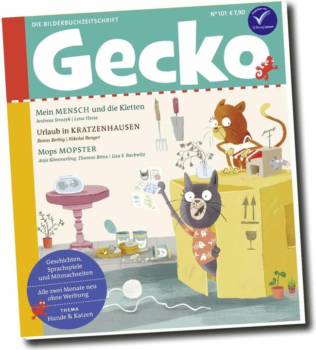 Immagine prodotto Strozyk:Gecko Kinderzeitschrift Band 10 (Tedesco, Bettina Bexte, Franziska Ludwig, Ina Hattenhauer, Katrin Wiegand, Masha Greune, 2024)
