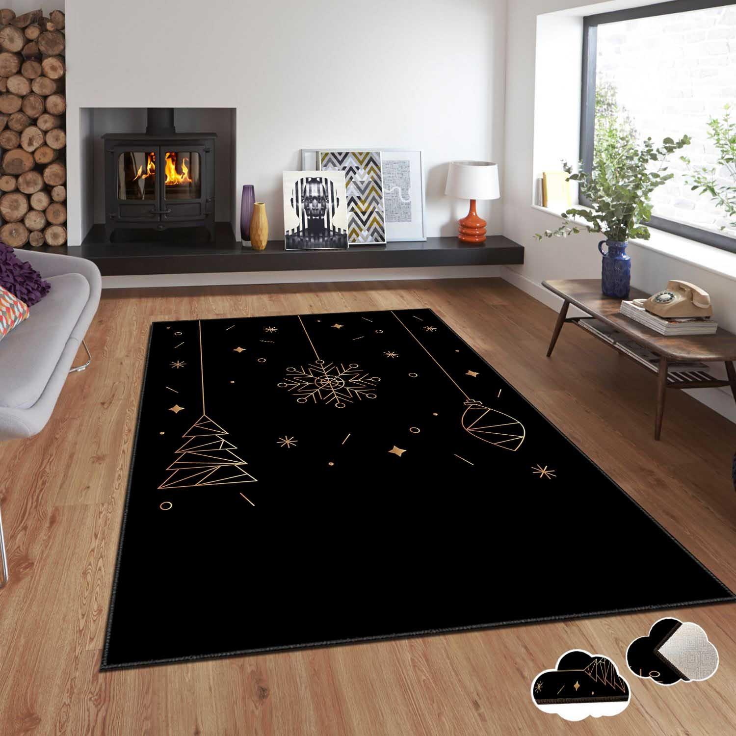 Thumbnail - Hanah Home Christmas, Teppich, Holiday (80 x 140 cm)