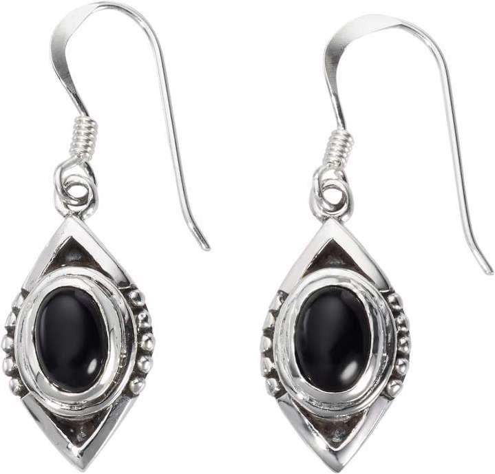 Immagine prodotto Bijouteria Orecchini (Argento 925, Onice nero)