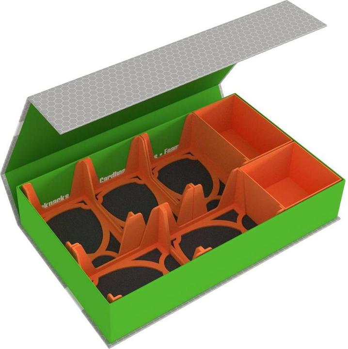 Produktbild Feldherr Magnetbox grün für Star Wars: Unlimited - 750 Karten Spielmaterial (Karton, Schaumstoff)