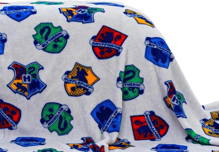 Actual product image Fleece House Crests Blanket (100 x 150 cm)