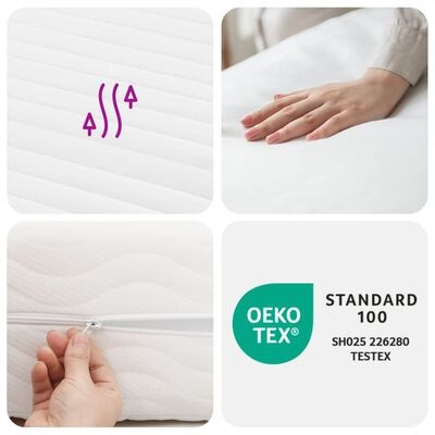 Actual product image VidaXL Manka (100 x 200 cm, Foam core)