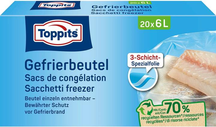 Toppits Gefrierbeutel (20 x)