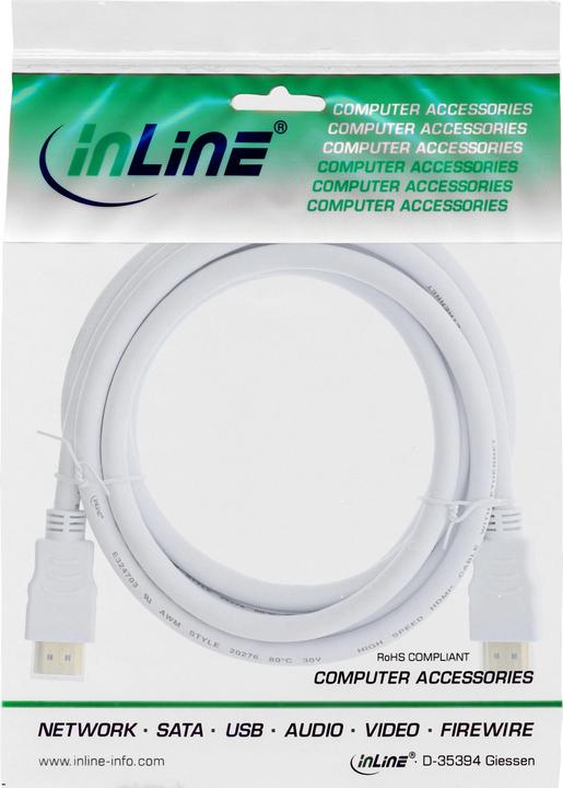 Produktbild InLine HDMI (Typ A) — HDMI (Typ A) (7.50 m, HDMI, 2.0)