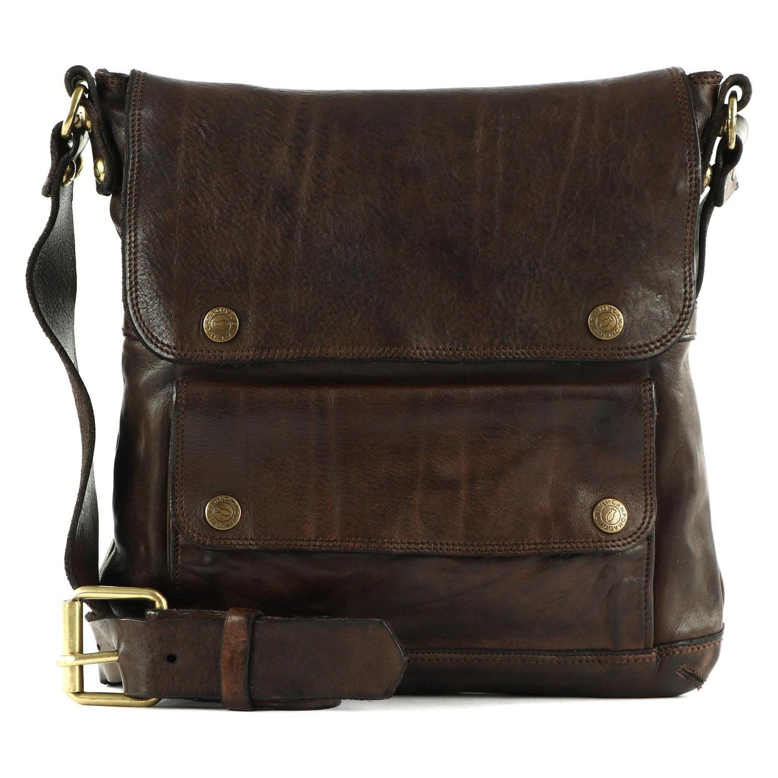 Campomaggi, Unisex, Handtasche, Apollo Crossbody Bag, Braun