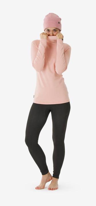 Produktbild Wedze Skiunterhemd Damen Rollkragen warm atmungsaktiv - BL500 rosa (XL)
