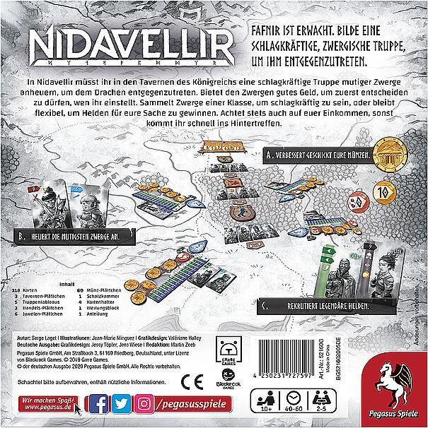 Produktbild Pegasus Nidavellir (Deutsch, 2 - 5 Spieler)