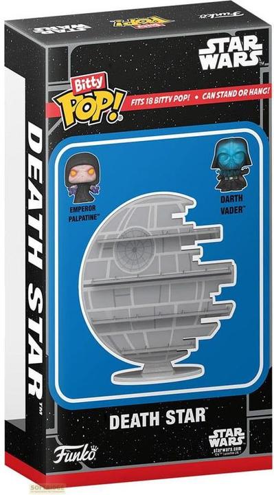 Actual product image Funko Star Wars Bitty POP! Vinyl Figur Display Death Star