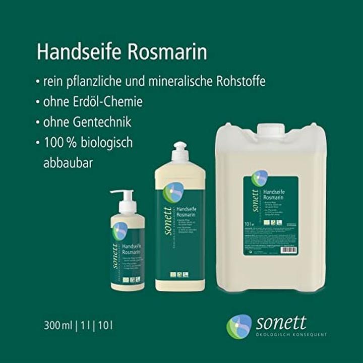 Produktbild Sonett Rosmarin (Flüssigseife, 10000 ml)