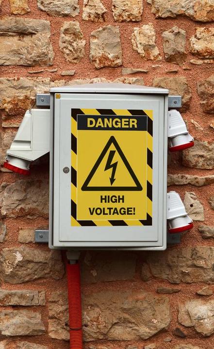 Produktbild Durable MAGNETRAHMEN SECURITY A4 gelb/schwarz