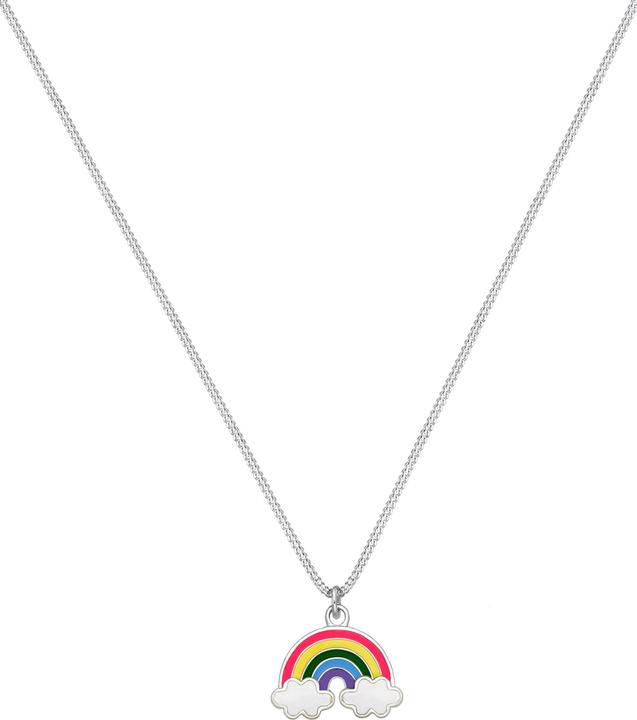 Produktbild Elli Regenbogen, Wolke (925er Sterling Silber, Keine Stein, Emaille, 36 cm)