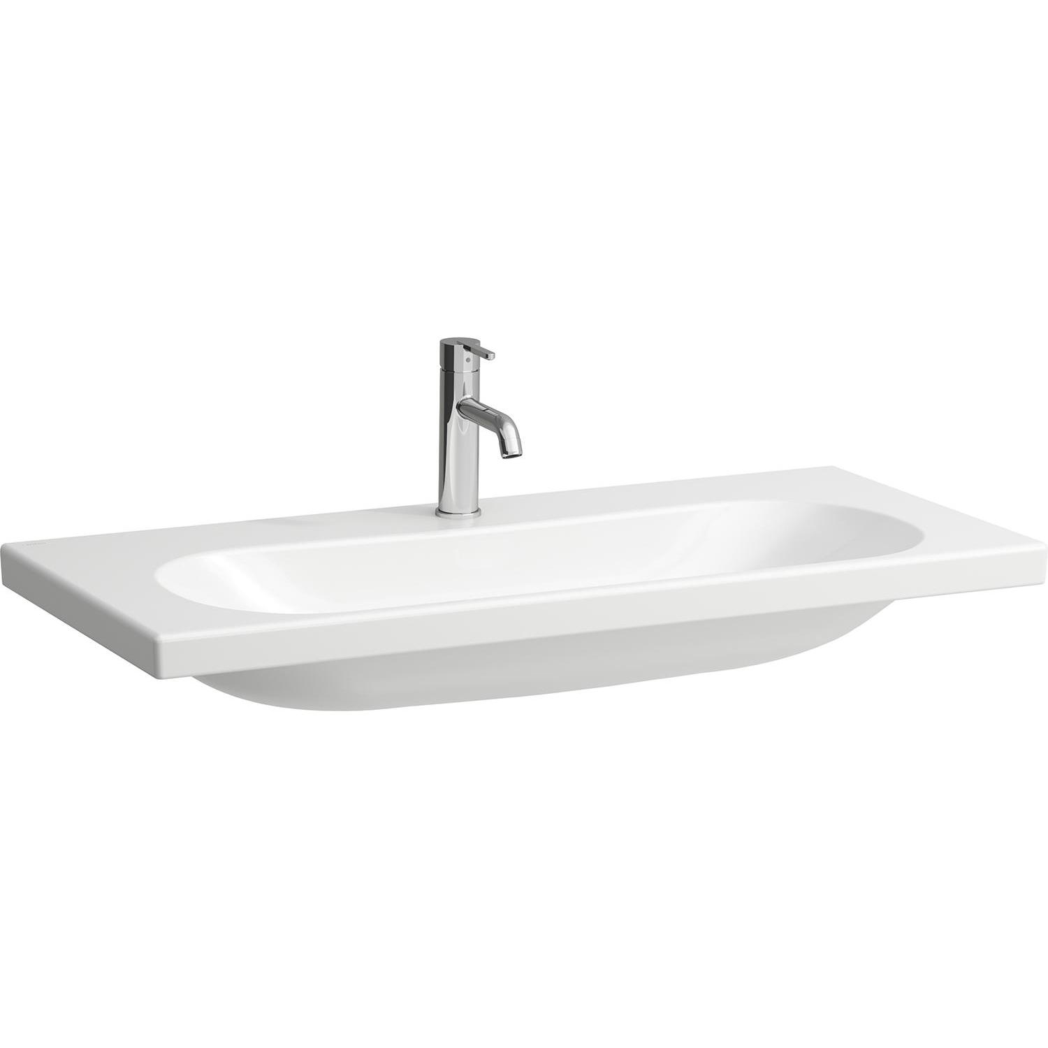Laufen, Waschbecken, Waschtisch LUA 100x46cm ub o ÜL ÜLK u ge. 1 HL-A we LCC (460 mm, 1000 mm)