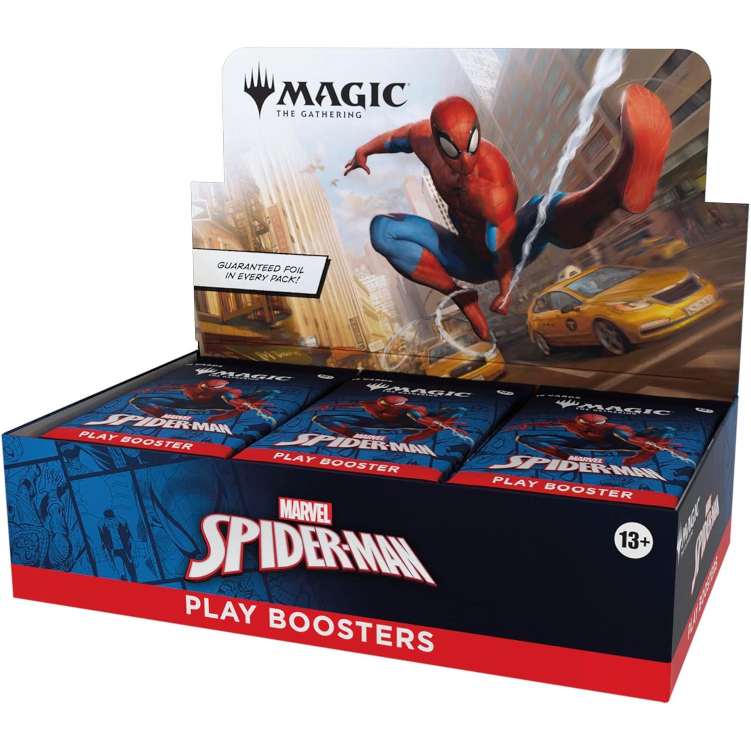 Magic the Gathering Magic Spider-Man Box 24 Buste Play Booster ENG (Non Gar) (Englisch, Booster Pack) (60796)