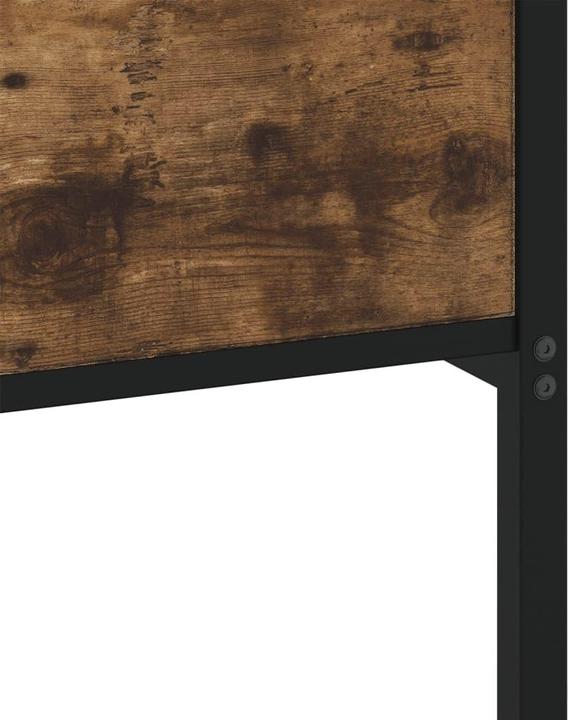Image du produit VidaXL Lit sans matelas Chêne fumé (90 x 200 cm)