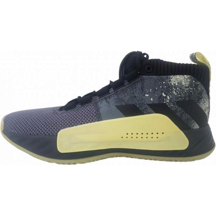 adidas, Uomini, Scarpe da escursionismo, Scarpe da basket Dame 5 Uomo (42 2/3), Nero, Grigio