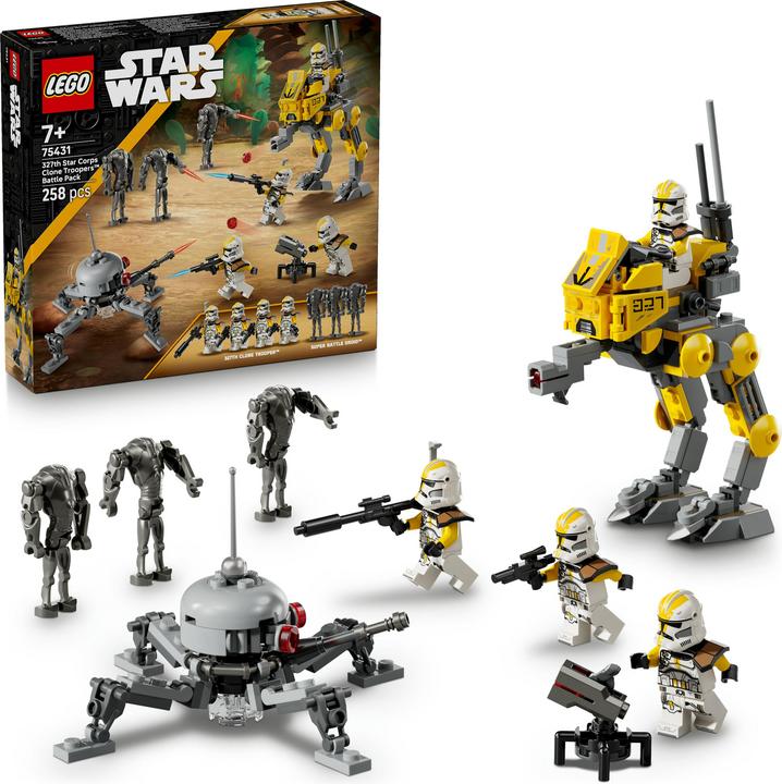 Actual product image LEGO Clone troopers of the 327th Star Corps Battle Pack (75431, LEGO Star Wars)