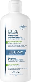 Actual product image Ducray Kelual Squanorm Oily Dandruff Regulating Shampoo 400ml (400 ml, Liquid shampoo)